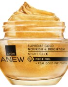 Avon Anew Skin Renewing Gold Emulsion хидратиращ нощен крем против бръчки 50 мл.
