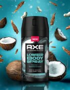 Axe ​Coconut & Sandalwood спрей за тяло за интимните части 100 мл.