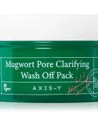 AXIS-Y 6+1+1 Advanced Formula Mugwort Pore Clarifying Wash Off Pack дълбоко почистваща маска с успокояващ ефект 100 мл.