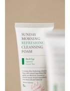 AXIS-Y 6+1+1 Advanced Formula Sunday Morning Refreshing Cleansing Foam дълбоко почистваща пяна-крем за чувствителна кожа на лицето 120 мл.