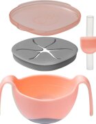 B.Box 3 in 1 Bowl & Straw купичка със сламка Tutti Fruitti 250 мл.