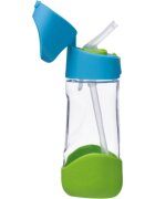 B.Box Bottle with Straw шише със сламка Blue Green 1 бр.