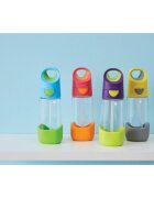 B.Box Bottle with Straw шише със сламка Blue Green 1 бр.