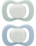 B.Box Glow 0-6m биберон Sky/Sage 2 бр.