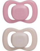 B.Box Silicone 0-6m биберон Berry/Blush 2 бр.
