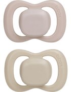 B.Box Silicone 0-6m биберон Blush/Latte 2 бр.