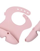 B.Box Silicone Bib лигавник Blush 4m+ 1 бр.