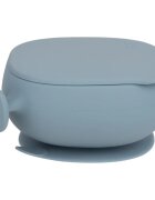 B.Box Silicone Bowl силиконова купичка с капачка Blue 300 мл.
