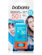 Babaria Blue Face Sun Stick защитен хидратиращ стик за лице и чувствителни места SPF 50 20 мл.