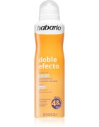 Babaria Deodorant Double Effect антиперспирант-спрей за забавяне растежа на космите 200 мл.