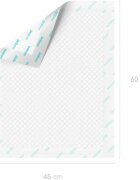 Baboo AirComfort Disposable Absorbing Changing Pads еднократни подложки за смяна на пелените 60×45 cm 20 бр.