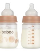 Baboo Anti-colic Feeding Bottle шише против колики за деца от раждането им Au Naturale 0 m+ 1 бр.