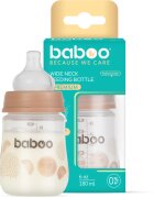 Baboo Anti-colic Feeding Bottle шише против колики за деца от раждането им Au Naturale 0 m+ 1 бр.