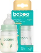 Baboo Anti-colic Feeding Bottle шише против колики за деца от раждането им Peachy Keen 0 m+ 1 бр.