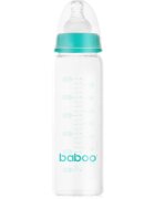 Baboo Anti-Colic Glass Bottle стъклено шише против колики 3m+ 240 мл.