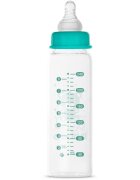 Baboo Anti-colic Glass Feeding Bottle Narrow Neck стъклено бебешко шише 3m+ 1 бр.