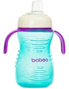 Baboo Cup with Silicone Spout чаша със силиконова приставка за пиене Mint 6m+ 260 мл.