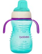 Baboo Cup with Silicone Spout чаша със силиконова приставка за пиене Mint 6m+ 260 мл.