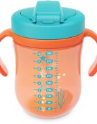 Baboo Cup with Silicone Straw and Gravity Ball чаша със сламка Sea Life 9m+ 1 бр.