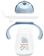 Baboo Cup with Silicone Straw чаша със сламка Blue Haze 9m+ 1 бр.