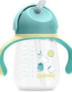 Baboo Cup with Silicone Straw чаша със сламка Lagoon Fiesta 9m+ 1 бр.