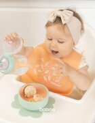 Baboo Silicone Bowl силиконова купичка с вендуза Peachy Keen 6m+ 1 бр.