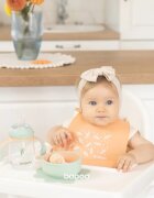 Baboo Silicone Bowl силиконова купичка с вендуза Peachy Keen 6m+ 1 бр.