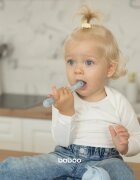 Baboo Silicone Spoon лъжичка Blue Haze 6m+ 1 бр.