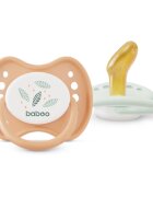 Baboo Soothers Orthodontic Latex with Case биберон Peachy Keen 0-6 m 2 бр.