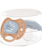 Baboo Soothers Silicone Symmetrical with Case биберон Blue Haze 6-12 m 2 бр.