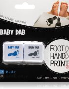 Baby Dab Foot & Hand Print Blue & Grey боя за детски печати 2 бр.