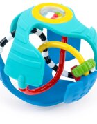 Baby Einstein Rattle & Sense™ сензорна топка с гризалка 3m+ 1 бр.
