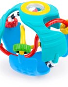 Baby Einstein Rattle & Sense™ сензорна топка с гризалка 3m+ 1 бр.