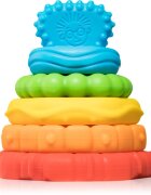 Baby Einstein Stack & Teethe™ гризалка 2 в 1 0 m+ 1 бр.