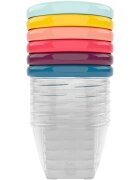 Babymoov Bowls Multicolor купичка с капачка Color 6x180 мл.