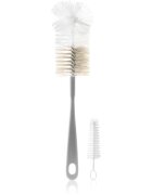 BabyOno Bottle Brush Bottle Brush четка за почистване на шишета и биберони Grey 2 бр.