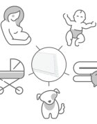 BabyOno Get Ready Hygienic Underpads еднократни подложки за смяна на пелените 60x90 cm 12 бр.