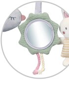 BabyOno Have Fun Nature контрастна играчка за окачане 0m+ 1 бр.