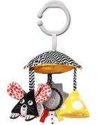 BabyOno Mouse контрастна играчка за окачане 0m+ 1 бр.
