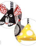 BabyOno Mouse контрастна играчка за окачане 0m+ 1 бр.