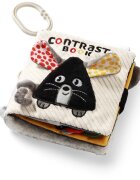 BabyOno Mouse контрастна образователна книжка 0m+ 1 бр.