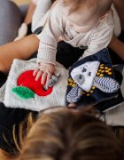 BabyOno Mouse контрастна образователна книжка 0m+ 1 бр.