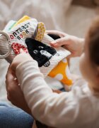 BabyOno Mouse контрастна образователна книжка 0m+ 1 бр.