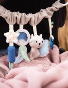 BabyOno Raccoon контрастна играчка за окачане 0m+ 1 бр.