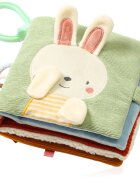 BabyOno Reversible Sensory Cloth Book 0m+ контрастна образователна книжка Nature 1 бр.