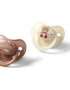 BabyOno Take Care Anatomical Silicone Soothers биберон Night & Day 0-6m 2 бр.