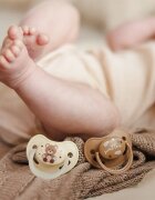 BabyOno Take Care Anatomical Silicone Soothers биберон Night & Day 0-6m 2 бр.