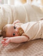 BabyOno Take Care Anatomical Silicone Soothers биберон Night & Day 0-6m 2 бр.