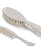 BabyOno Take Care Hairbrush and Comb комплект за деца от раждането им Gray