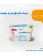 BabyOno Take Care Microwave Steam Sterilizer Bags пликчета за стерилизиране за микровълнова фурна 5 бр.